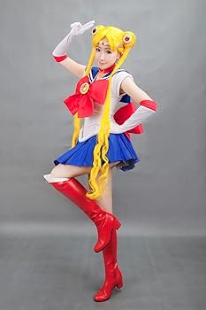 Amazon.co.jp: [ZNZXYCOS] コスプレ衣装つきの うさぎ美少女戦士